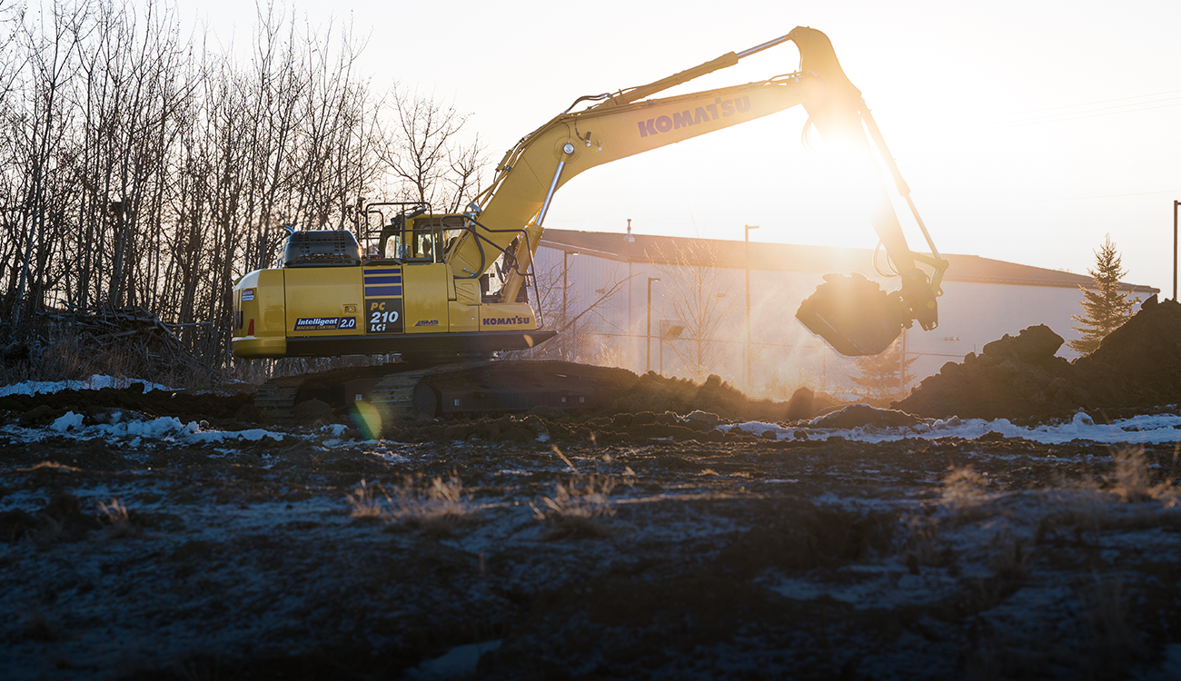 Financement à 0 % sur certaines machines Komatsu